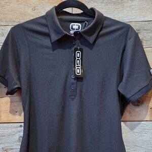 Ogio Women's Black Short Sleeve Polo Golf/ Athletic Shirt  Size Medium / NWT